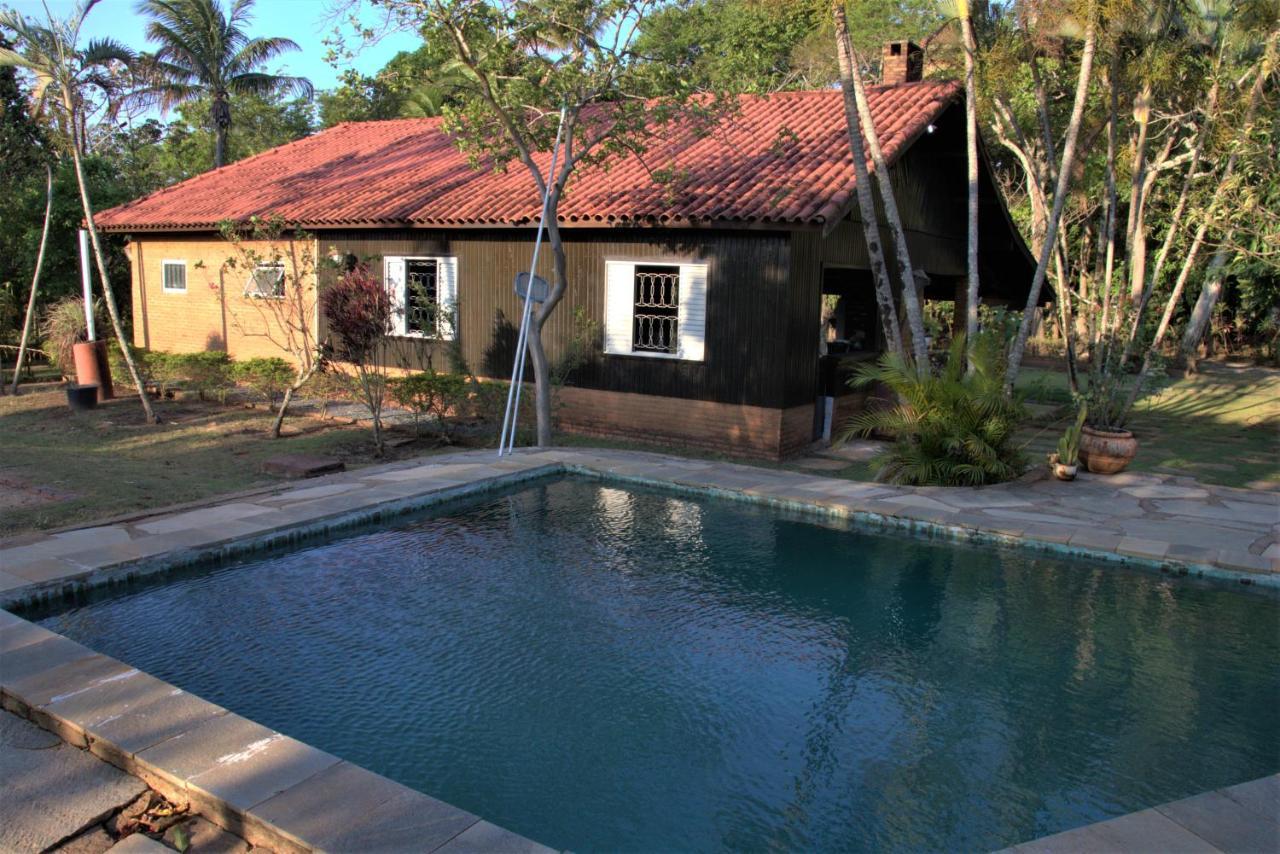 Willa Casa Unica Com Piscina E Lareira A 1,2 Km Do Centro Chapada dos Guimarães Zewnętrze zdjęcie